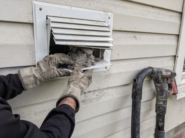 Dryer Exhaust Vent Cleaning in Matthews