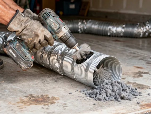 Professional duct cleaning by Matthews Dryer Vent Cleaning in Matthews