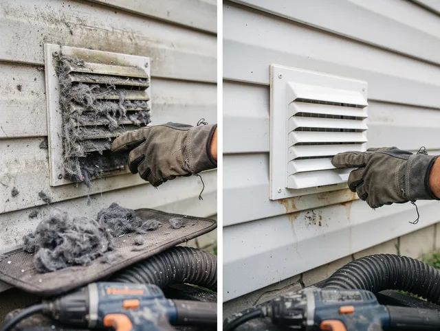 Residential dryer vent cleaning by Matthews Dryer Vent Cleaning in Matthews